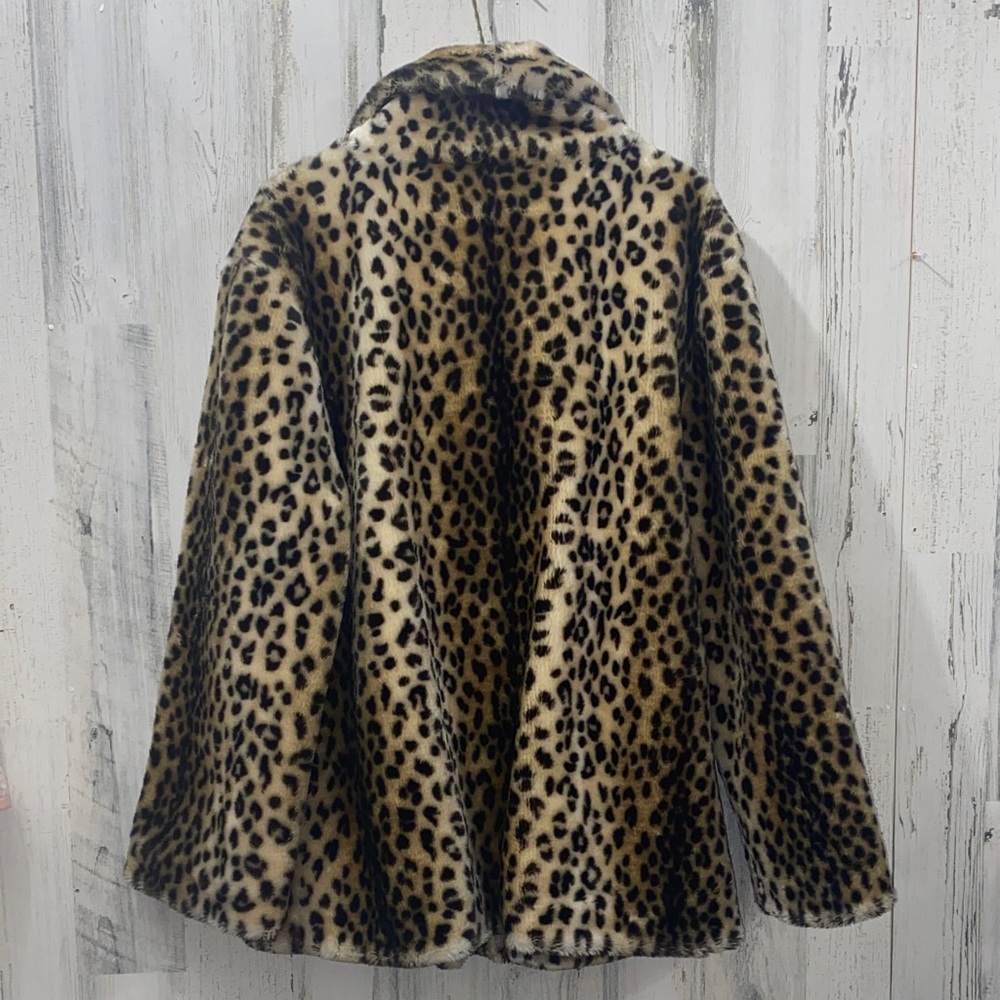 0123 Spoiled Girl Leopard Print Jacket - Picture 3 of 3